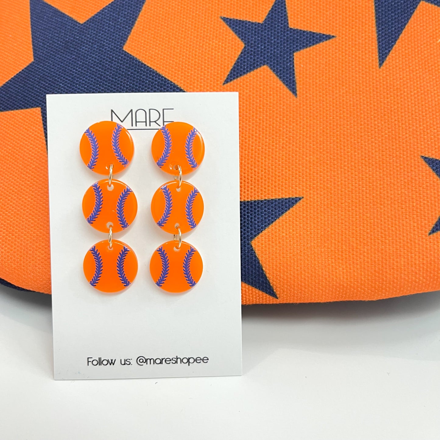 Astros #16 Earrings