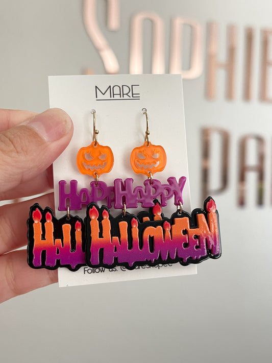 Happy Halloween Earrings